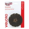 Velcro Brand Reclosable Fastener, Disc, Black, 75 PK 90089
